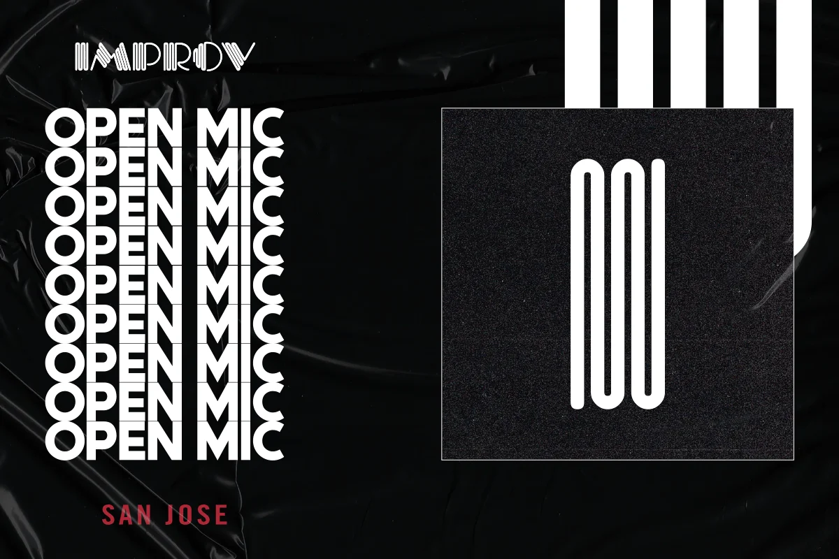 Poster for Open Mic at the San Jose Improv