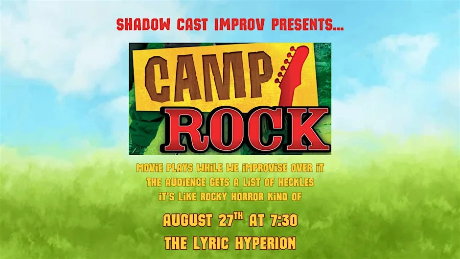 Poster for Camp Rock: An Unofficial Shadow Casting Parody/Watch Party