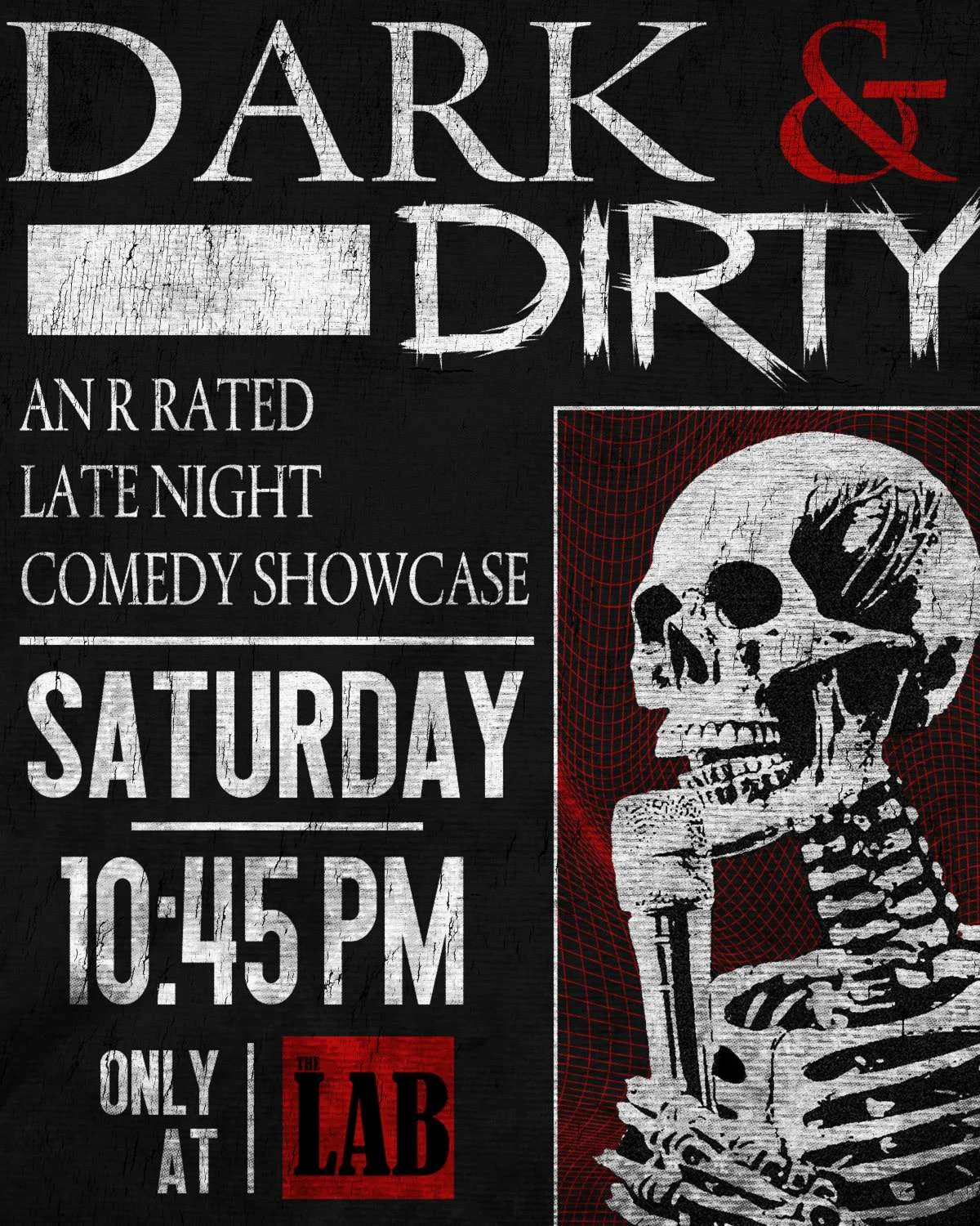 Poster for Dark & Dirty Showcase