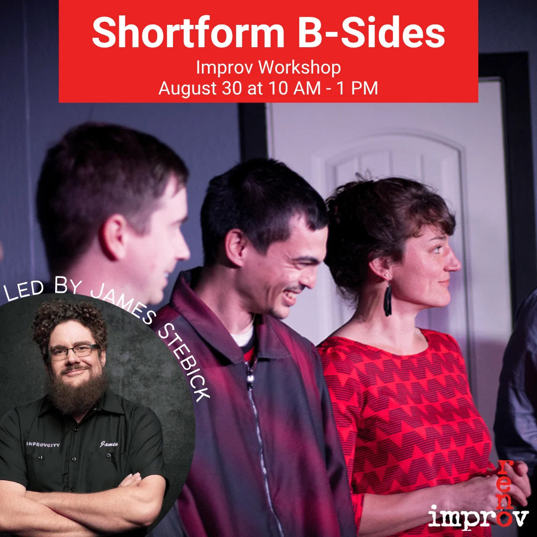 Poster for Shortform B-Sides: Games You Haven’t Played a Million Times – Improv Workshop