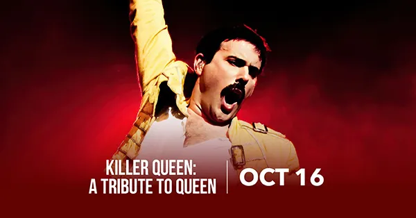 Poster for Killer Queen: Friday, October 16, 2026