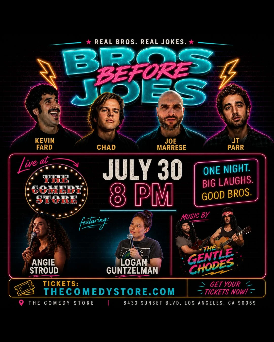 Poster for Bros Before Joes