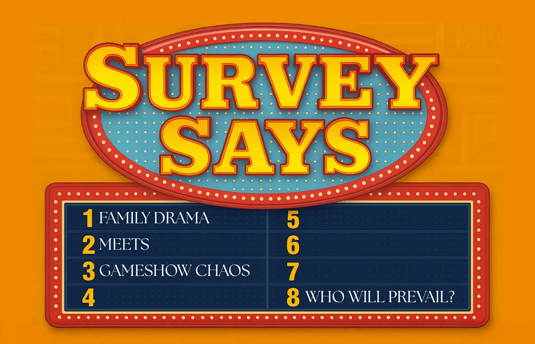 Poster for Survey Says!