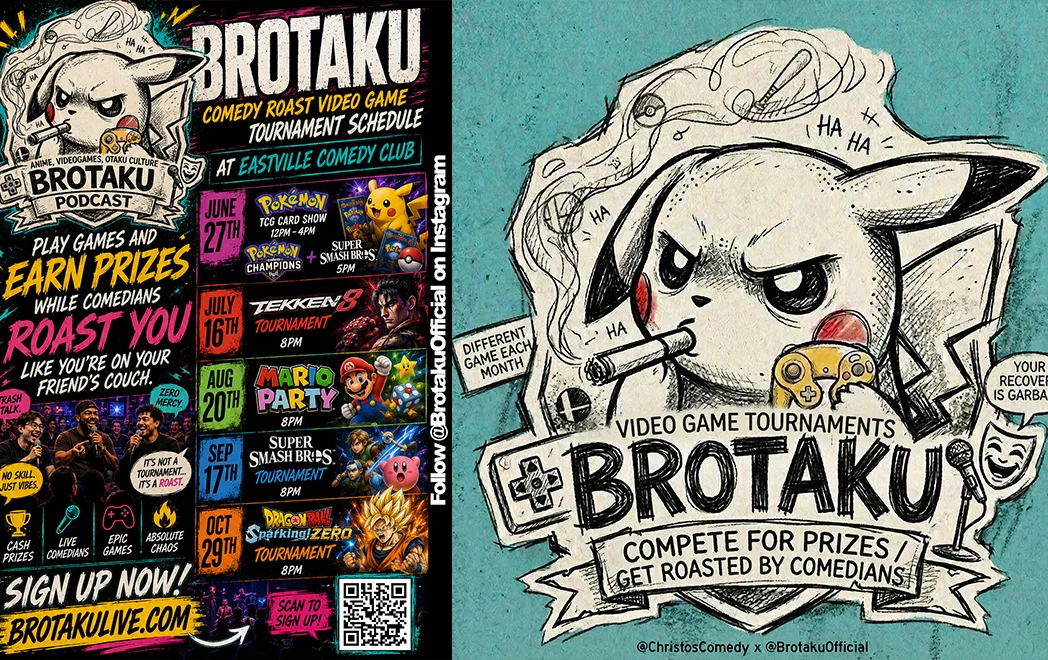 Poster for Brotaku: Tekken 8 Tournament Comedy Show