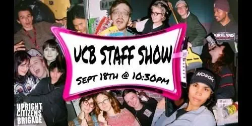 Poster for UCBNY Staff Show