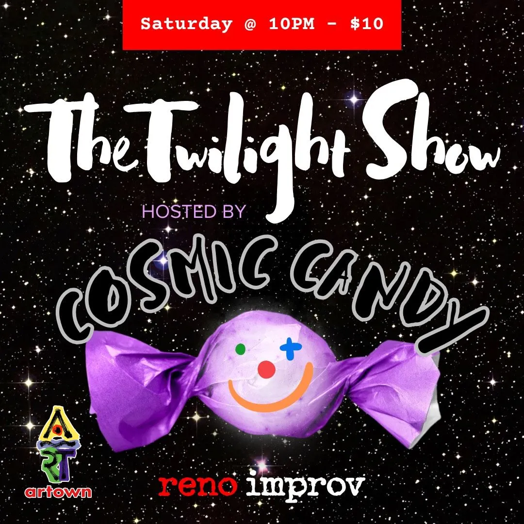 Poster for Cosmic Candy’s Twilight Show