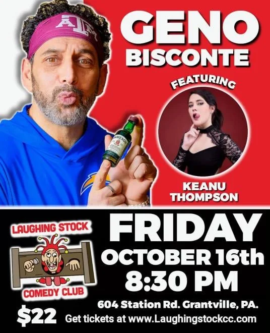 Poster for Geno Bisconte featuring Keanu Thompson