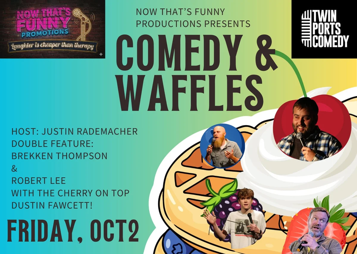 Poster for Comedy & Waffles