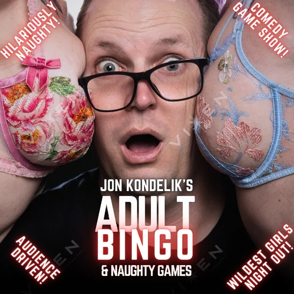 Poster for Jon Kondelik’s Adult Bingo & Naughty Games