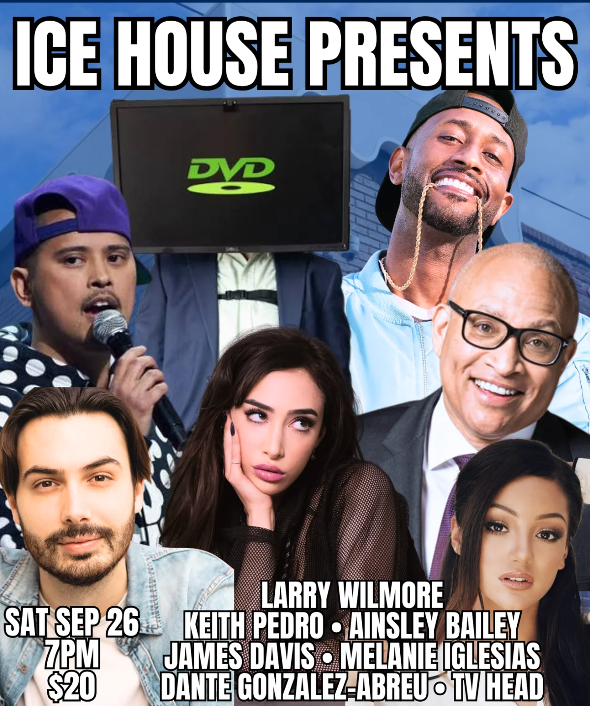 Poster for Keith Pedro, James Davis, TV Head, Ainsley Bailey