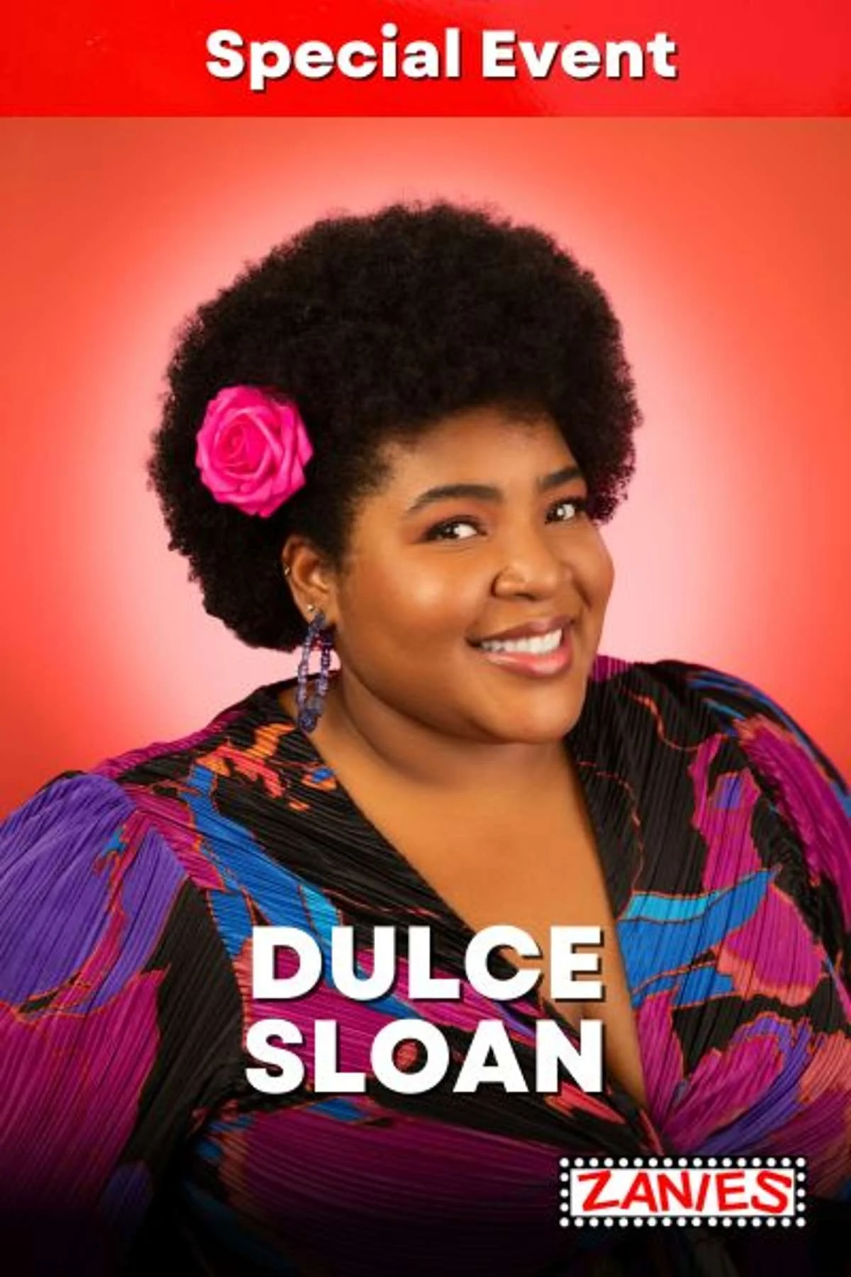 Poster for Dulce Sloan **Special Event**