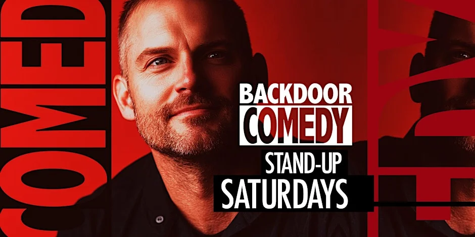 Poster for Backdoor Comedy Stand-Up Saturdays