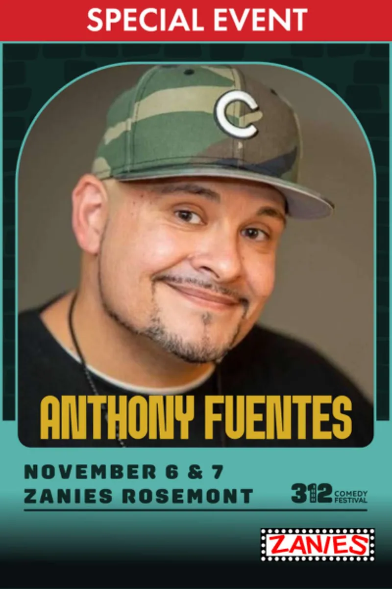Poster for Anthony Fuentes **Special Event**