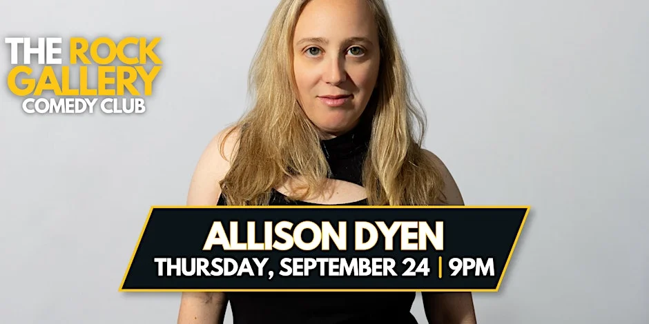 Poster for Allison Dyen Stand-Up Comedy Show