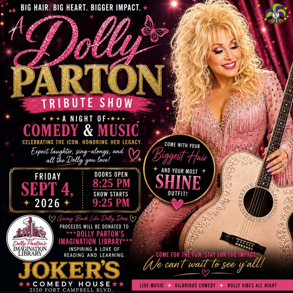 Poster for DOLLY PARTON TRIBUTE SHOW