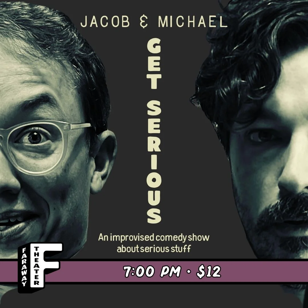Poster for Jacob & Michael Get Serious