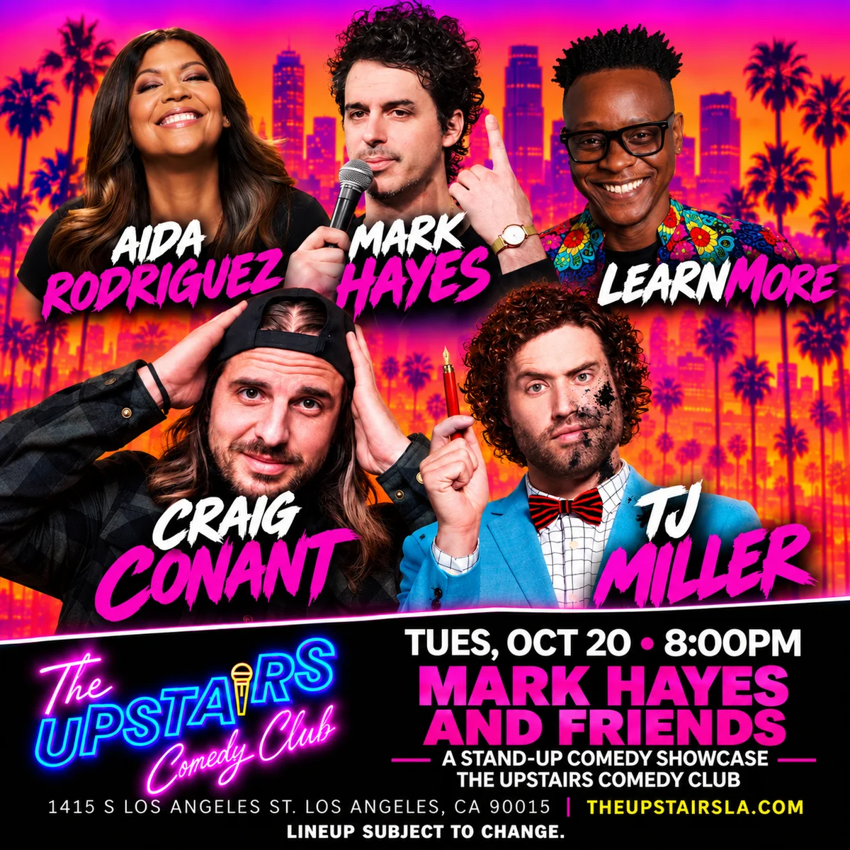 Poster for THE UPSTAIRS COMEDY SHOWCASE