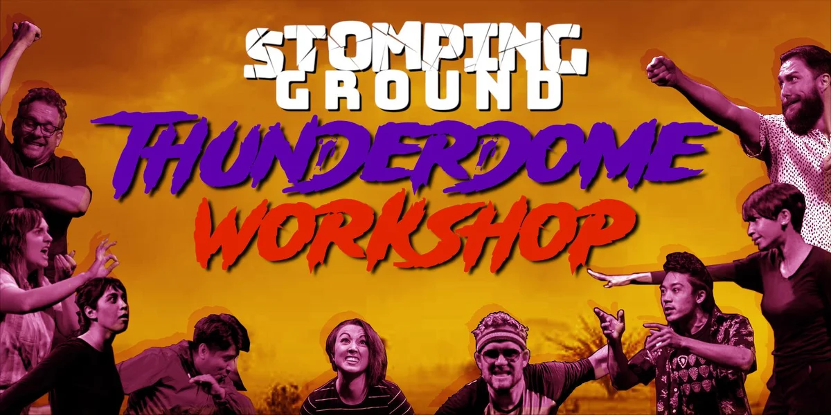 Poster for Stomping Ground THUNDERDOME Workshop
