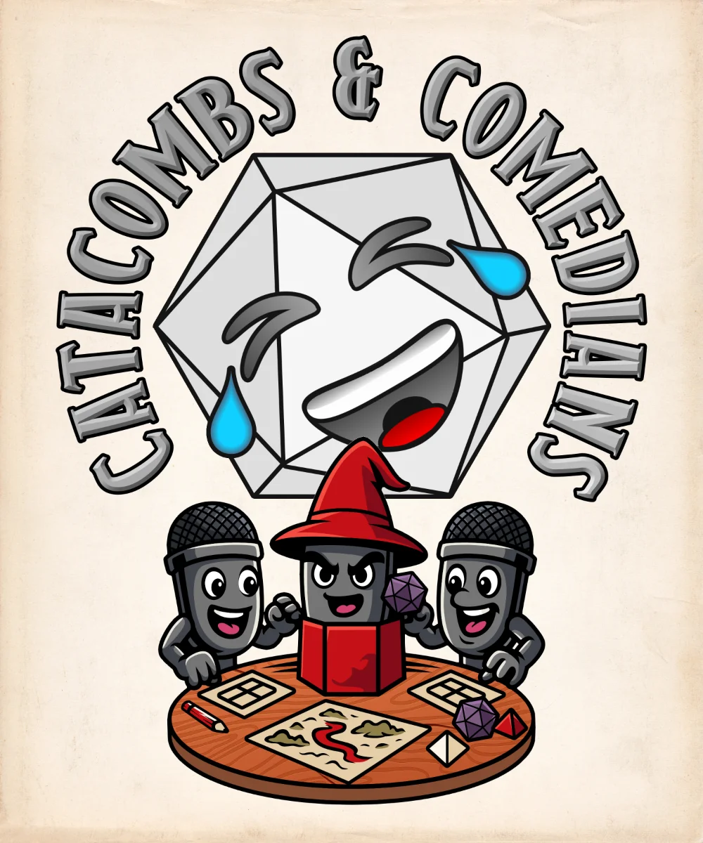 Poster for Catacombs & Comedians