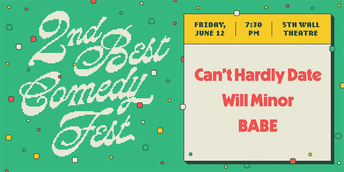 Poster for 2ND BEST FEST / BABE / 5th Wall @ The Basement