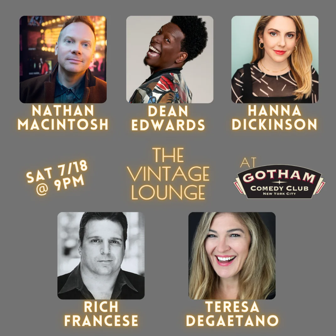 Poster for The Gotham All-Stars (The Vintage Lounge)