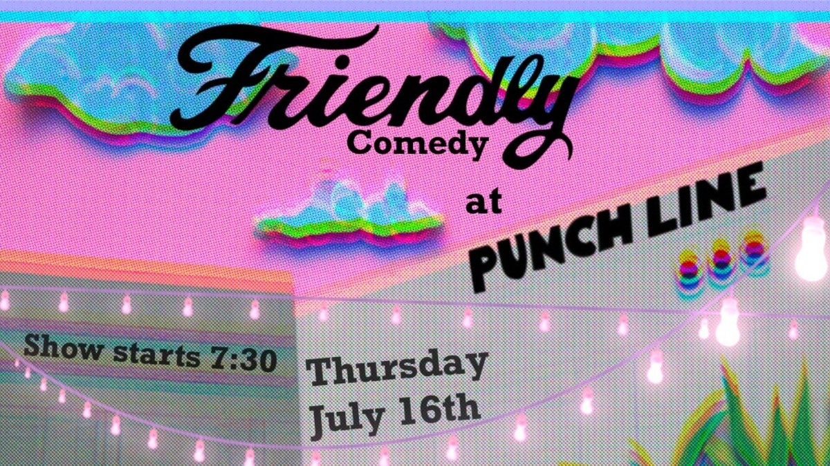 Poster for Standup Comedy Showcase: Friends of Friendly Comedy