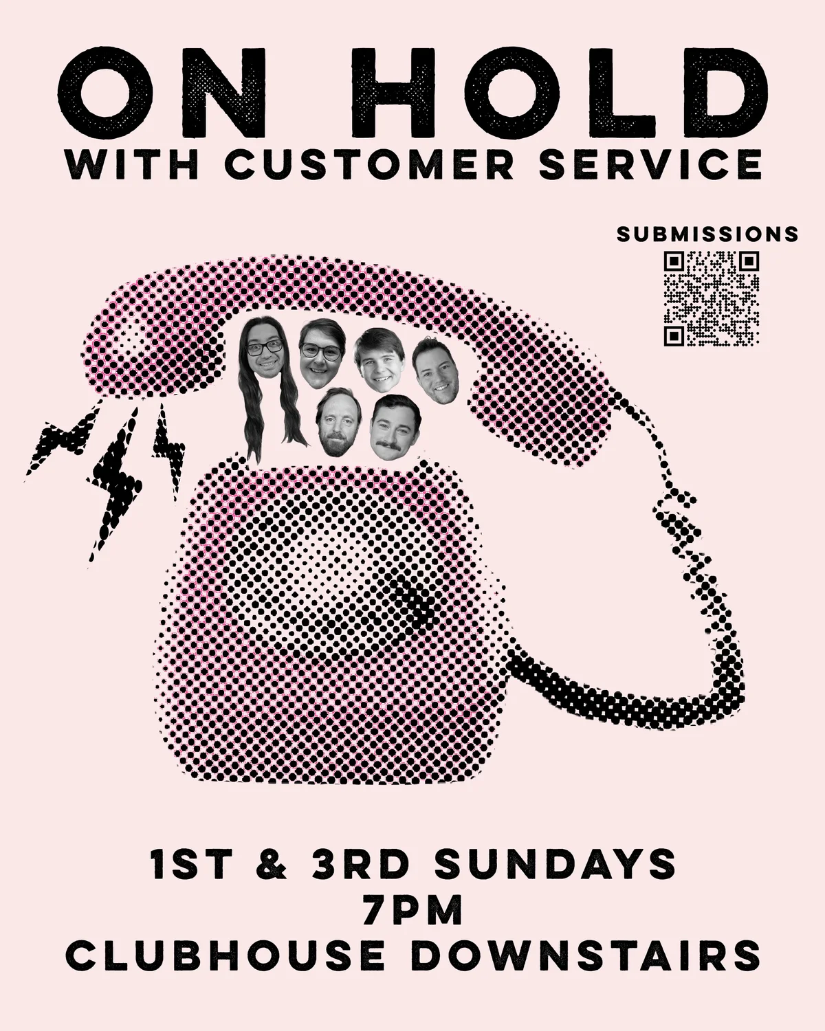 Poster for On Hold with Customer Service