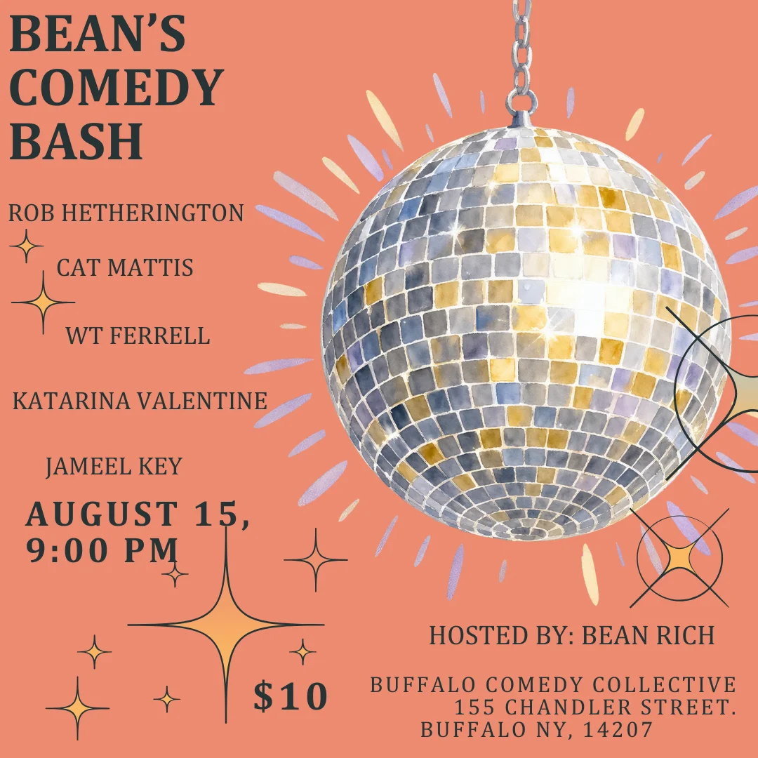 Poster for Bean’s Comedy Bash