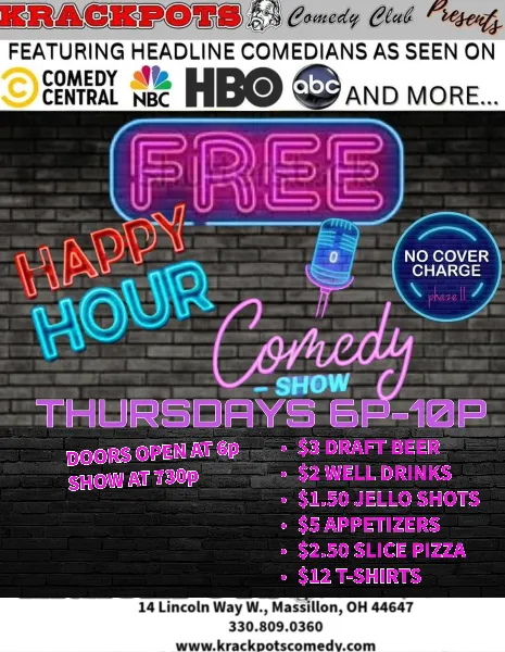 Poster for FREE COMEDY OPEN MIC NIGHT