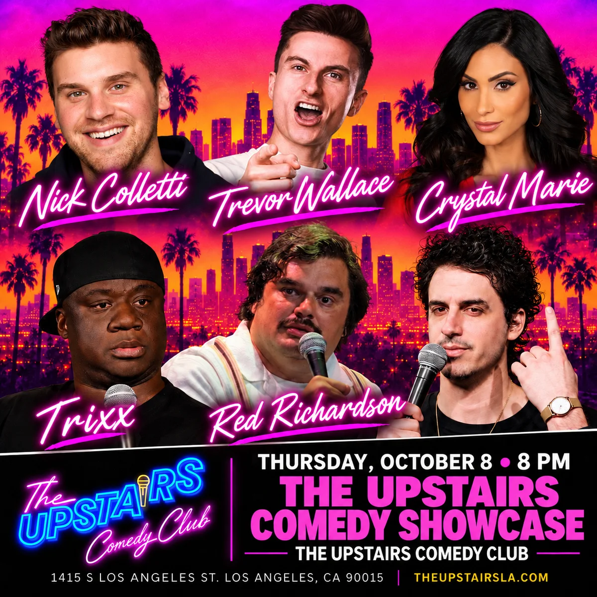 Poster for THE UPSTAIRS COMEDY SHOWCASE