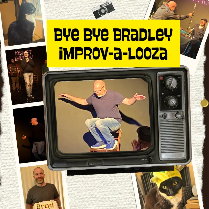 Poster for BYE BYE BRADLEY IMPRVO-A-LOOZA