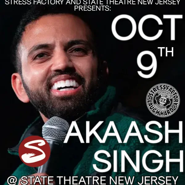 Poster for AKAASH SINGH AT STATE THEATRE NEW JERSEY