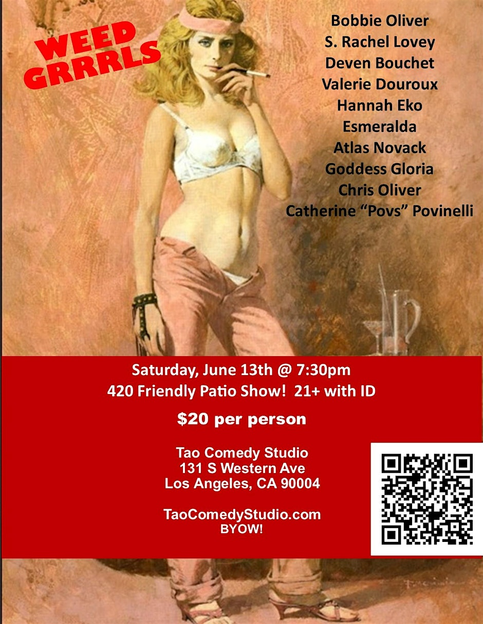 Poster for Weed Grrrls! 6/13