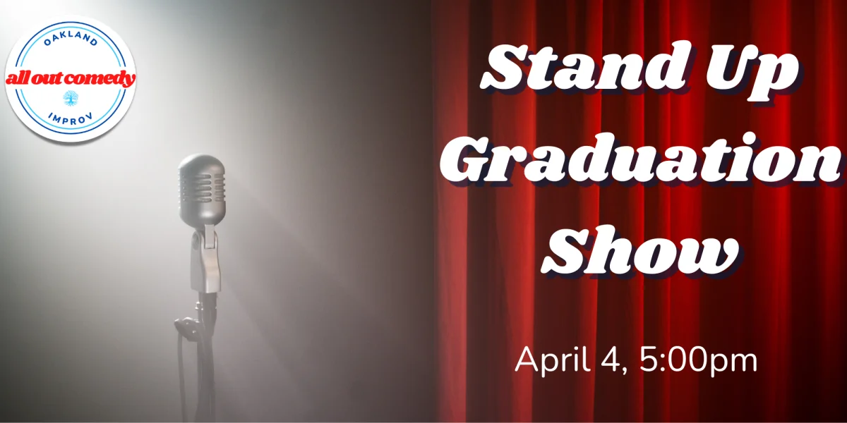 Poster for Stand Up Graduation Show
