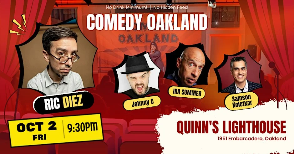 Poster for Kill Tony Golden Ticket Winner Ric Diez - Late Show