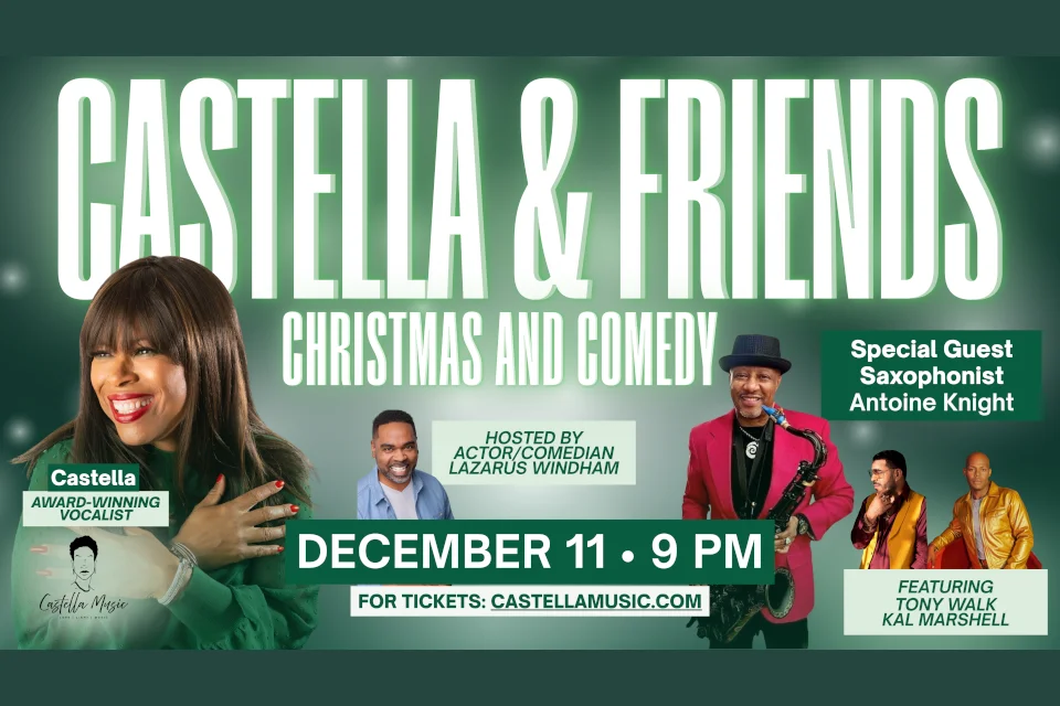Poster for Castella & Friends – Christmas & Comedy