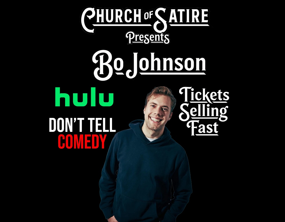 Poster for Church of Satire Presents: Bo Johnson