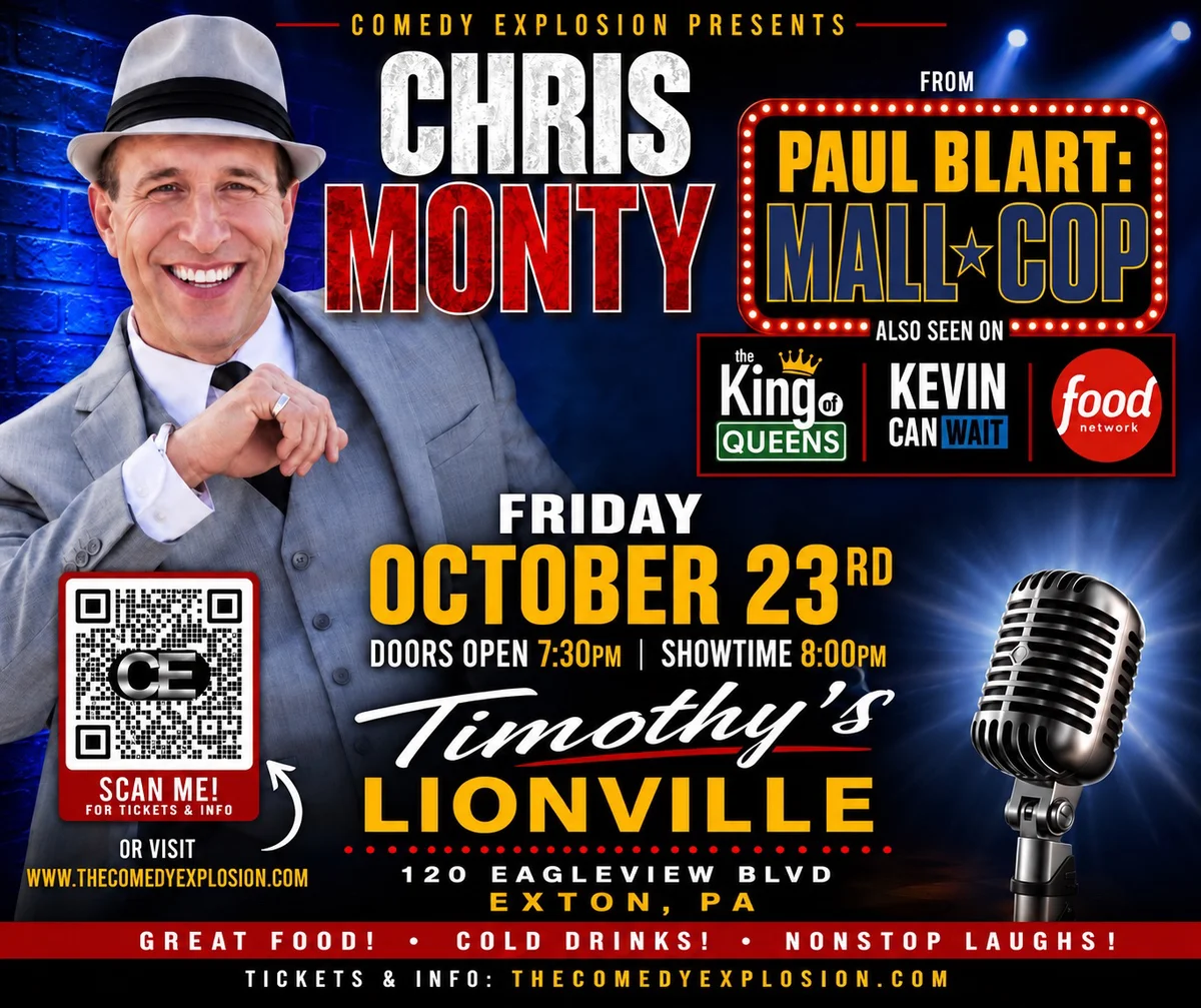 Poster for Chris Monty Live at Timothy’s