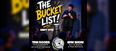 Poster for The Bucket List!