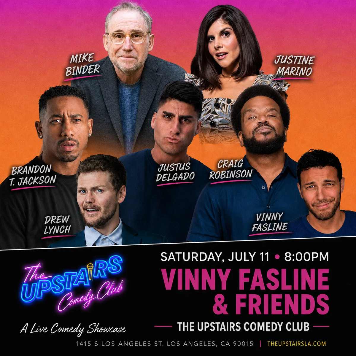 Poster for Vinny Fasline & Friends