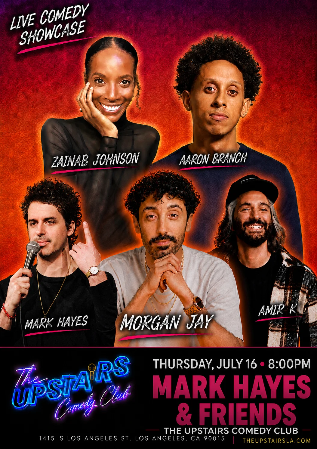 Poster for MARK HAYES & FRIENDS