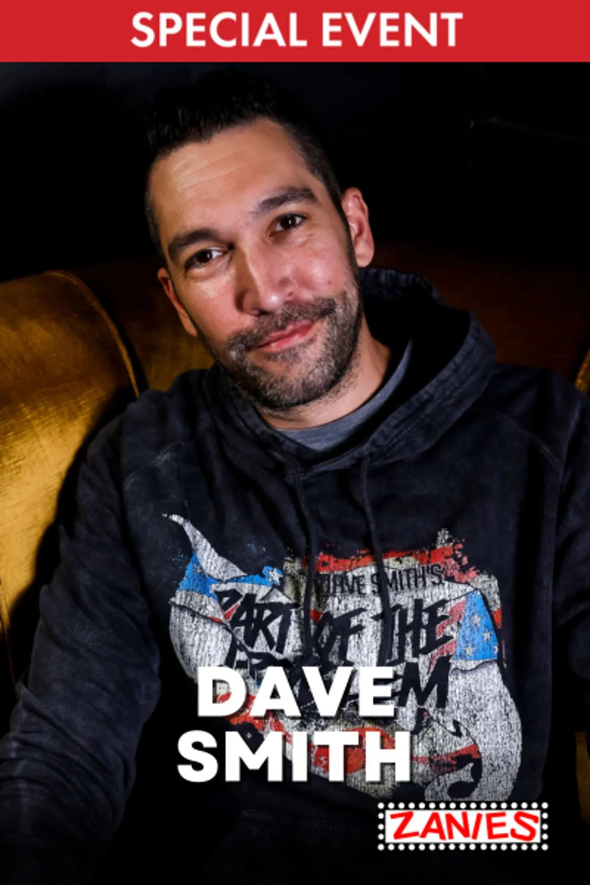 Poster for Dave Smith – **Special Event**