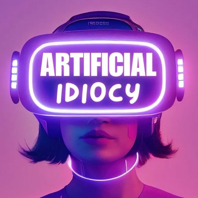Poster for Artificial Idiocy