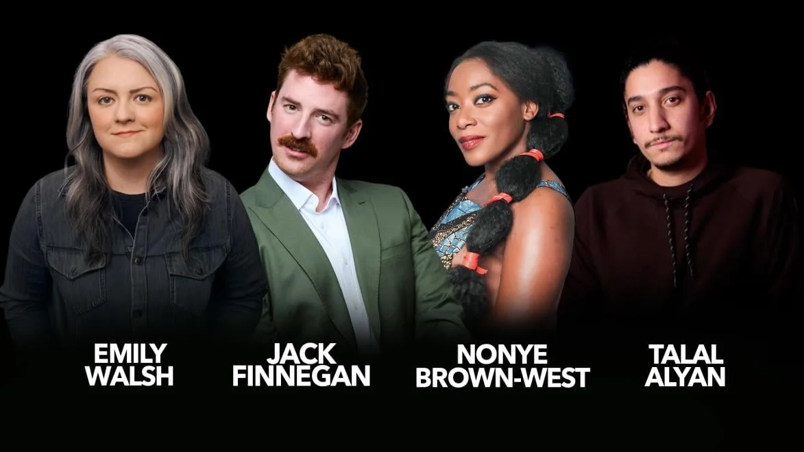 Poster for Jack Finnegan, Talal Alyan, Nonye Brown-West, Emily Walsh
