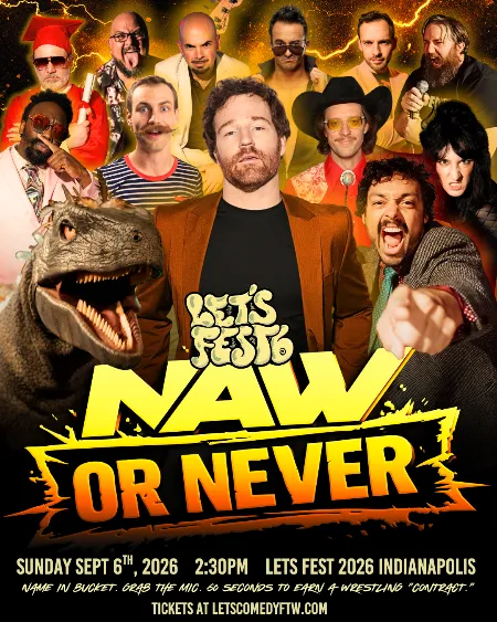Poster for NAW (Nearly Average Wrestling) Mics