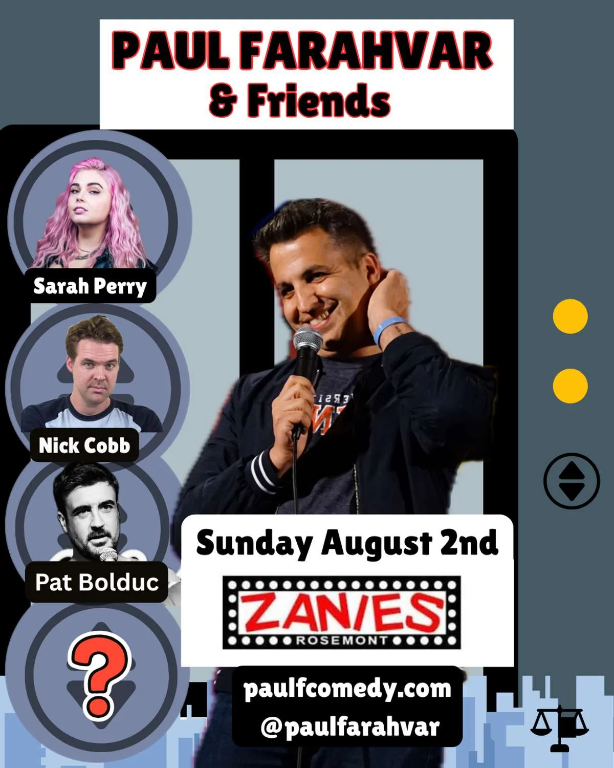 Poster for Paul Farahvar & Friends