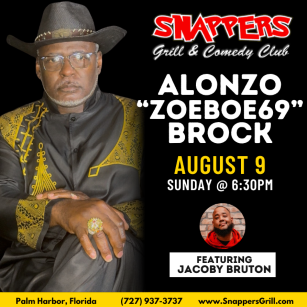 Poster for Alonzo Brock Comedy