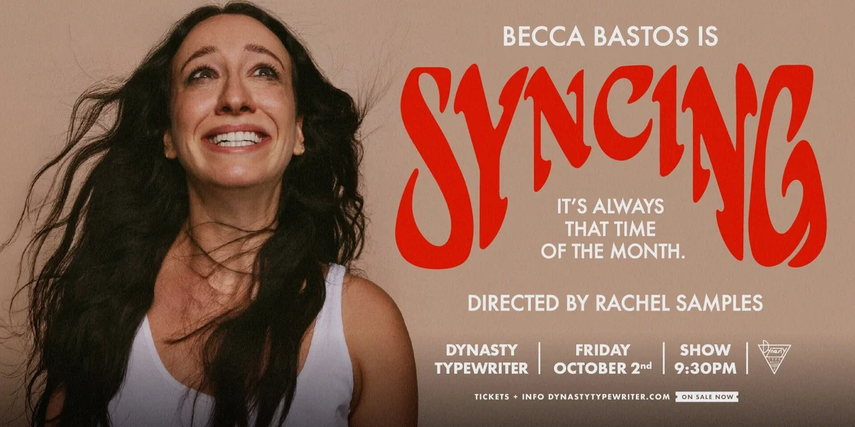 Poster for Becca Bastos is SYNCING