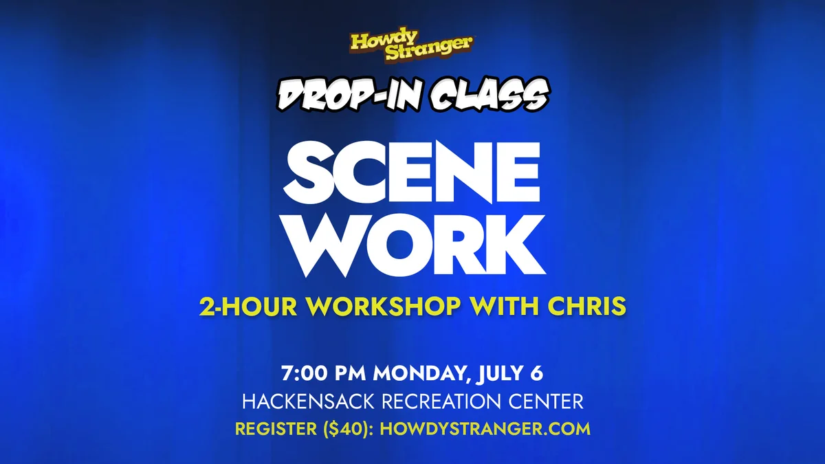 Poster for Drop-in Class: Scene Work