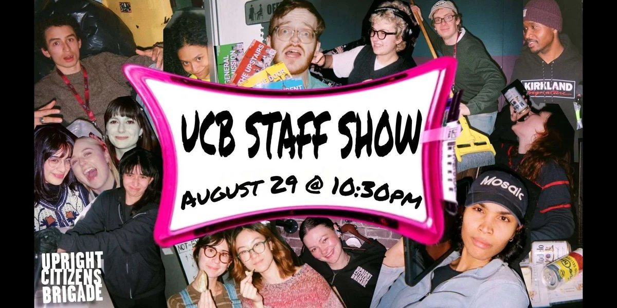 Poster for UCBNY Staff Show